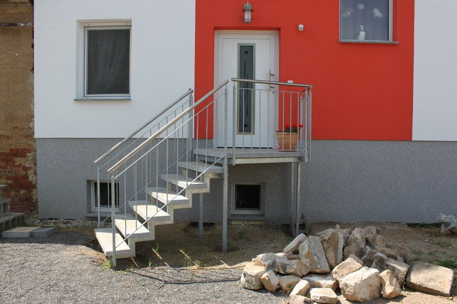 Metalltreppen aus Polen, Gelander, Balkongitter