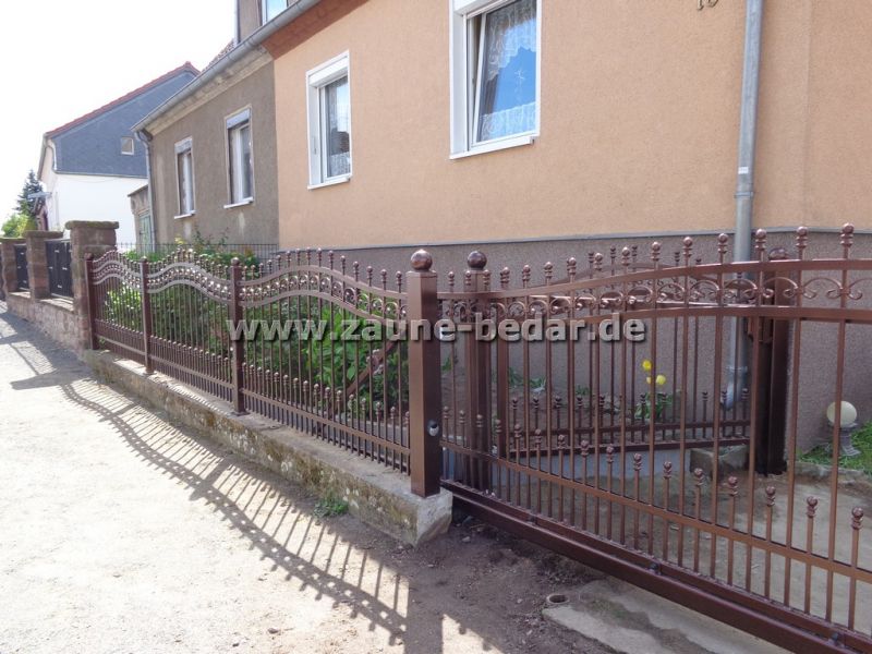 Zaun & Metallzaun & geschmiedete Zaun & Tore mit Antrieb & Pforte aus Polen