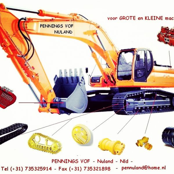 Bolzen und buchsen fur minibagger