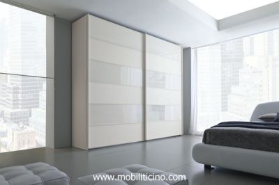 Gli ottimi armadi scorrevoli in tamburato di NAPOL - mobili Ticino