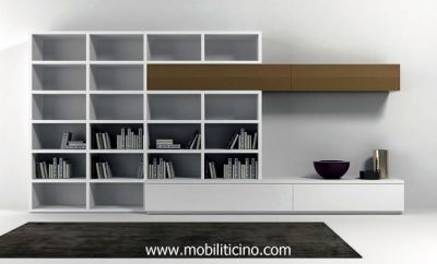 Le pareti attrezzate di Pianca a ottimi costi da: Mobili Ticino