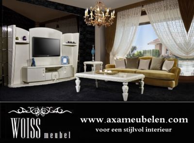 Hochglanz Wohnzimmer schrankwand günstig kaufen WOISS Möbel