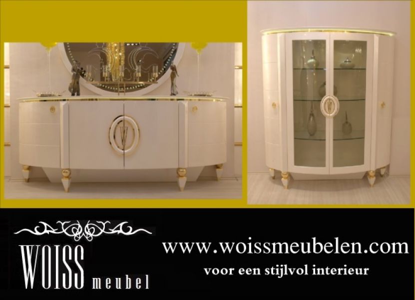 Woiss möbel TOP ANGEBOT Italienisches Stil Hochglanz Wohnwände nach Maß