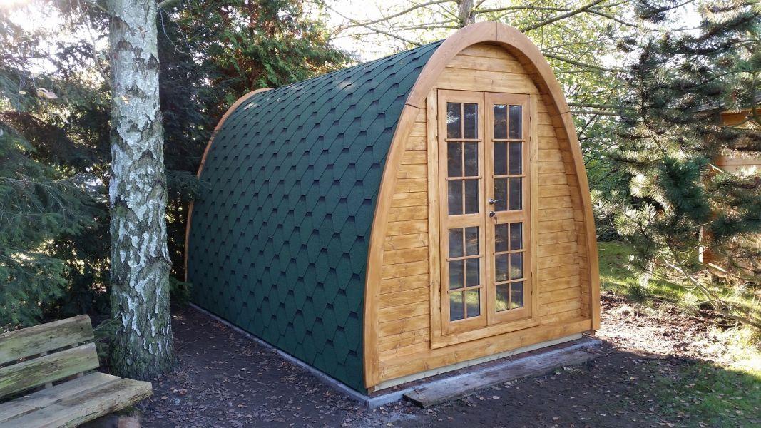 Saunapod, Campingpod, Gartensauna, Fasssauna, Saunafass, Sauna