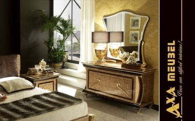 komplettes luxus Schlafzimmer hochglanz aus Italien AXA Möbel