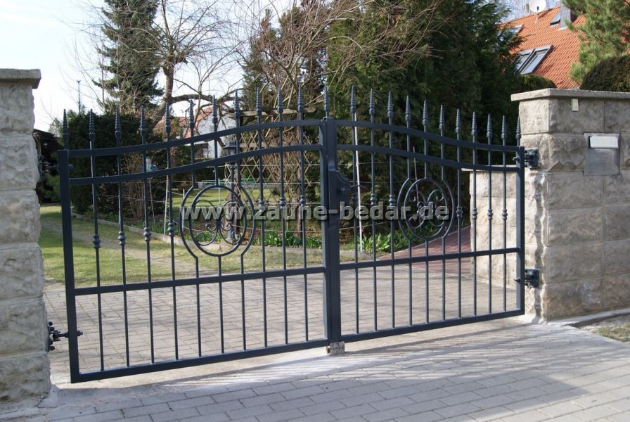 Gartenzaun,Doppelstabmattenzaun, Zäune mit Füllung aus POLEN