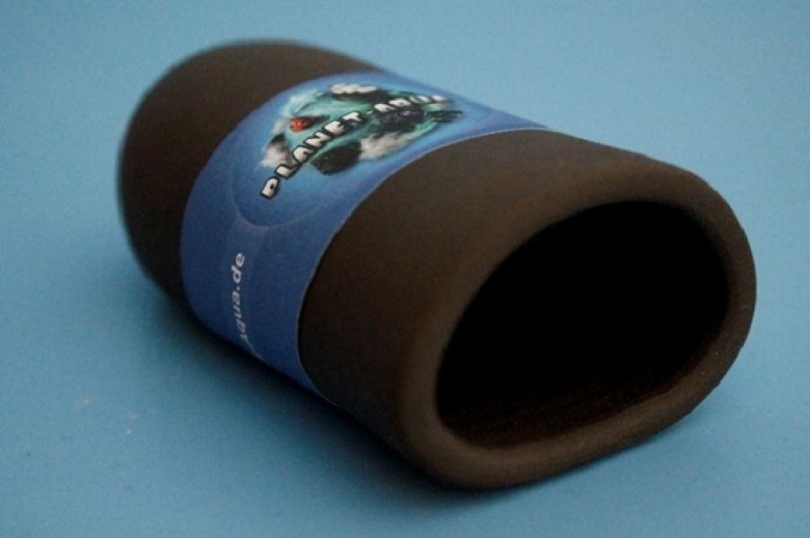 Welshöhle 11cm schwarz gedrehte für Welse Fische Garnelen Aquarium Dekoration Höhle