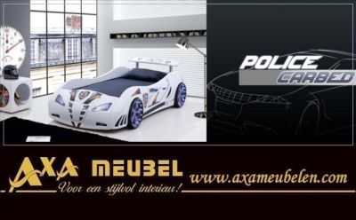 Polizei Autobett Rennwagenbett Police kinderzimmer | AXA Möbel