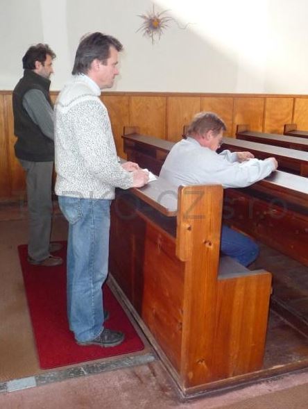 Beheizung von Verkaufsstand oder Weihnachtsmarkthütte.