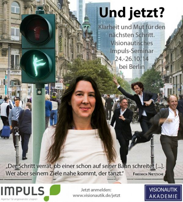 WE Seminar 'Und jetzt? Klarheit und Mut für den nächsten Schritt.'