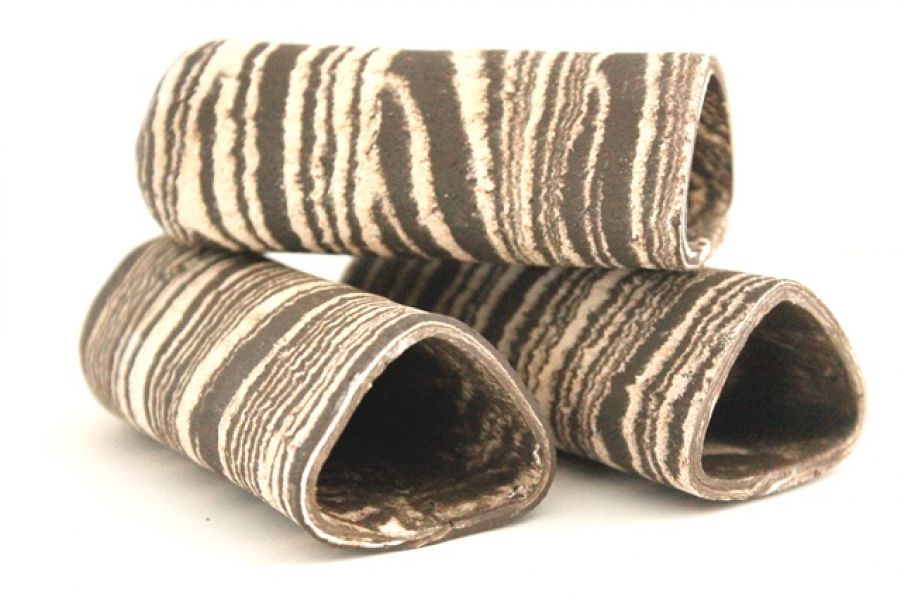 Welshöhle / Tonhöhle 10cm Stollenform Black & White