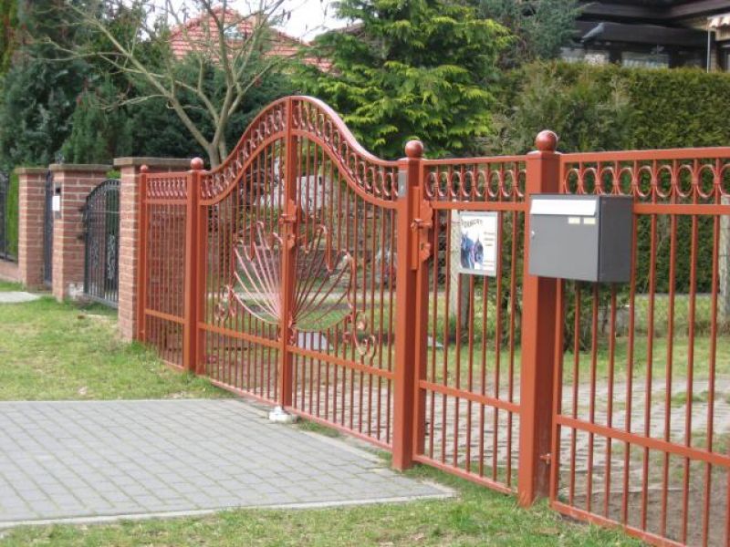 Zaun aus Polen, Zaune. Metallzaune.Tore.Toranlage