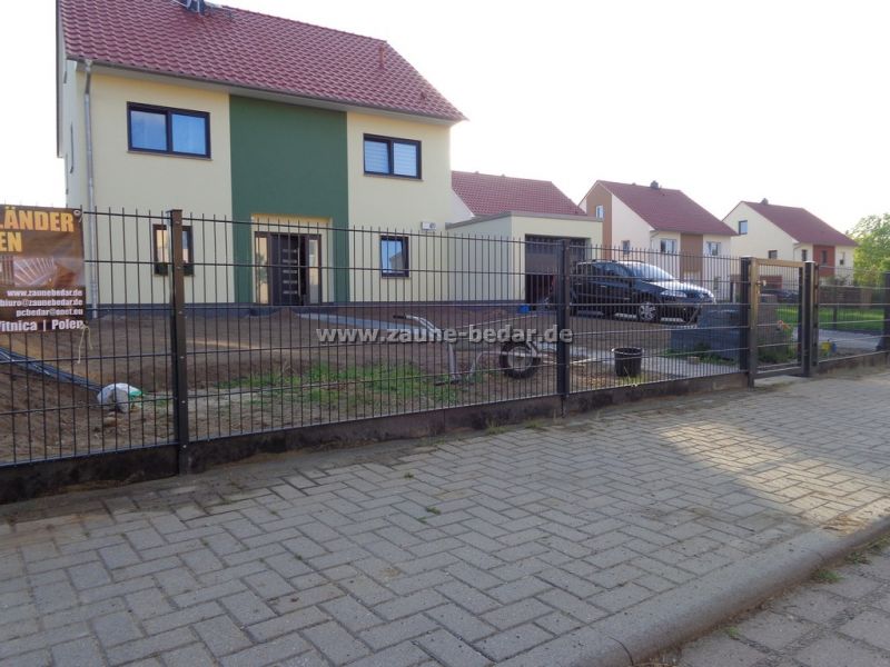 Stabmattenzaun, Schmiedeeisernezaun,  Sichtschutz aus Polen