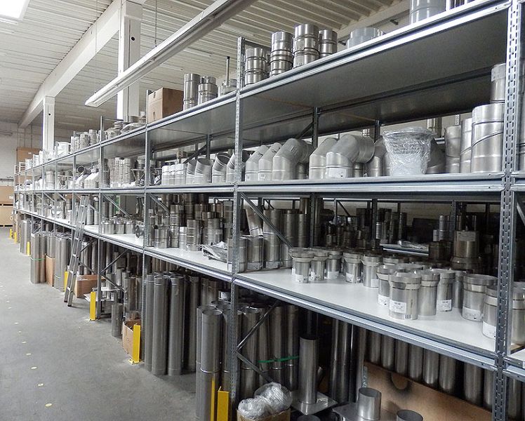 Fachhandel Edelstahlschornstein 130 150 180 200mm Doppelwandig