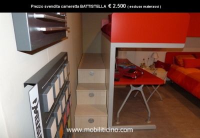 Svendita Cameretta BATTISTELLA a soppalco – Mobili Ticino