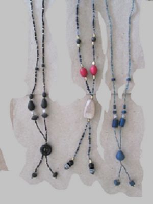 Muschelartikel, Naturprodukte ( Chandeliers, Halsketten, Bags)