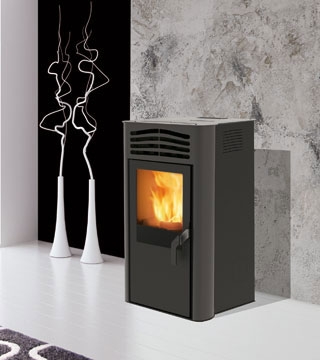 Pelletofen neu Italiana Camini Edles Design