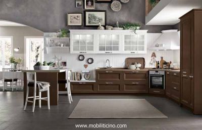 Mobili Ticino - STOSA CUCINE Classiche mod. BERVERLY 