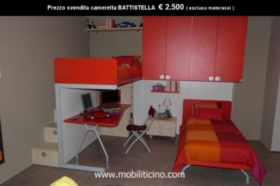 Svendita Cameretta BATTISTELLA a soppalco – Mobili Ticino