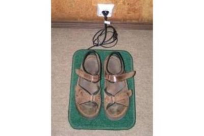 Teppich zum Schuhtrocknen