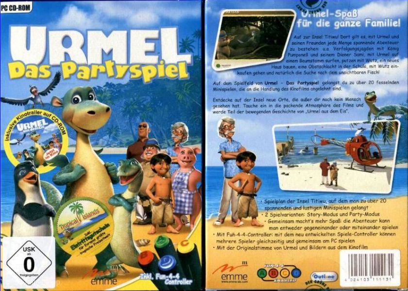 Urmel - Das Partyspiel !! inkl. Fun-4-4 Control. !! super Spaß !!