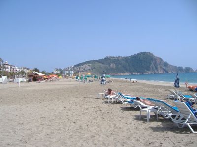 Alanya -  Zentrum, 2 Gehminuten bis zum berühmten, sandigen Kleopatrastrand