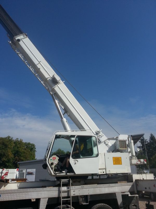 Ausbildung, Baumaschinen, Bagger, Kran, Unterweisung, Kranschein, Turmdrehkran, Fahrer, bediener