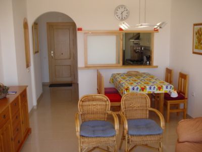 Überwintern und Golf spielen unten spanische Sonne