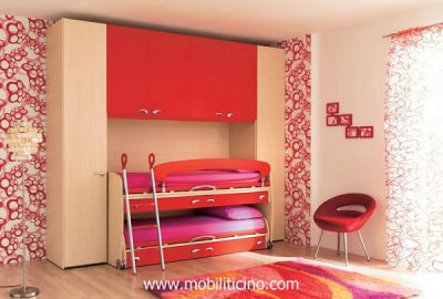 Camerette MORETTI COMPACT – Programma Ponti da: Mobili Ticino