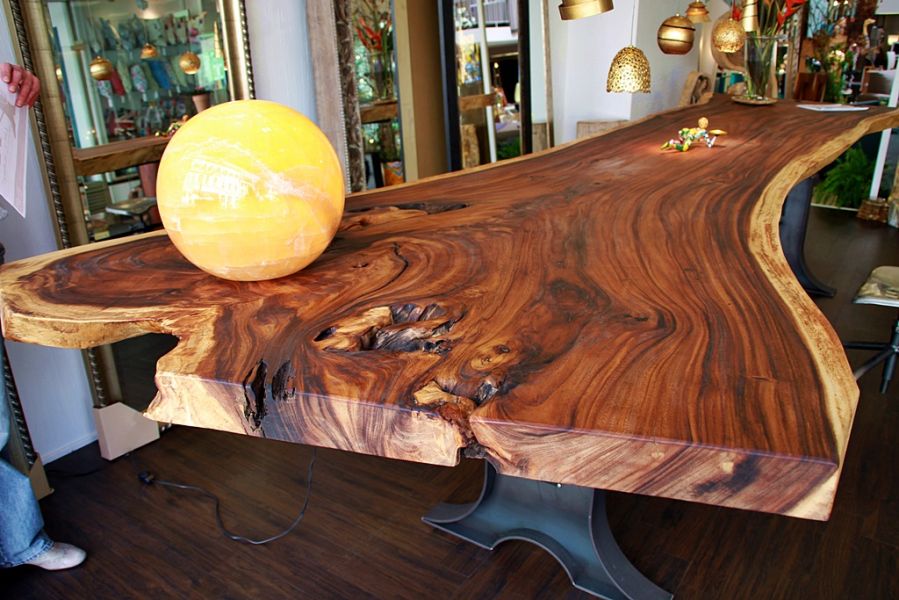 Baumstammtische - Slab Tables bei Secret of Woods 53721 Siegburg