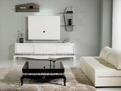 Hochglanz Wohnzimmer nach Ihren Maßen Farben angefertigt AXA Möbel