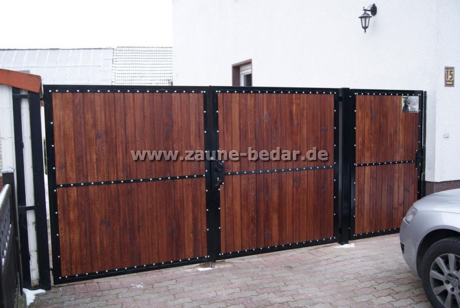 Kunstgeschmiedete Zäune aus Polen. Doppelstabmatten.Schmuck ZAUN