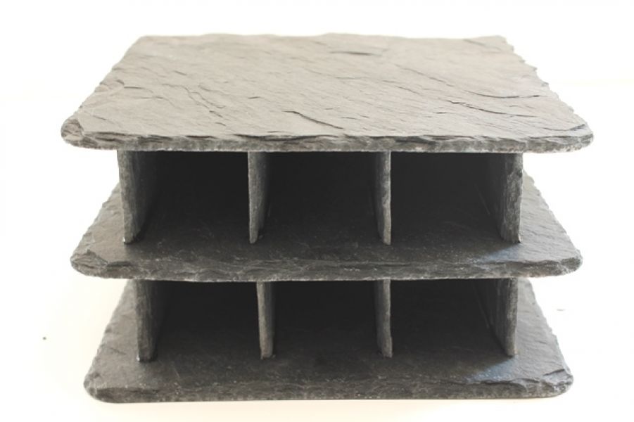 6er Schieferhöhlen / Welshöhlen für L134 / L46 Welse im Aquarium