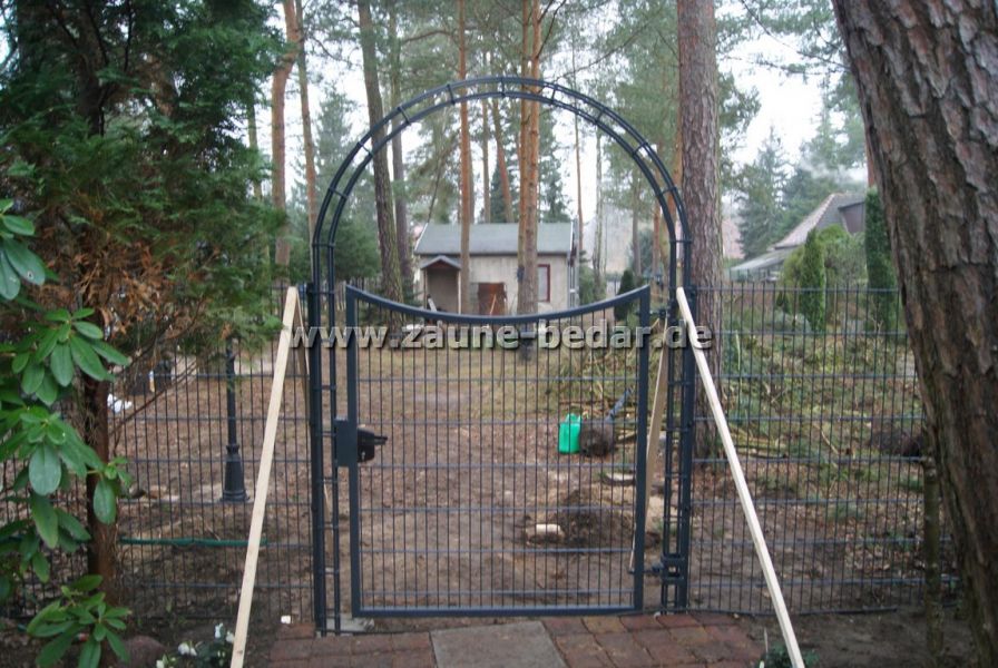 Doppelstabmattenzaun AUS POLEN, Zaun, Stabmatte, Tore AUS POLEN