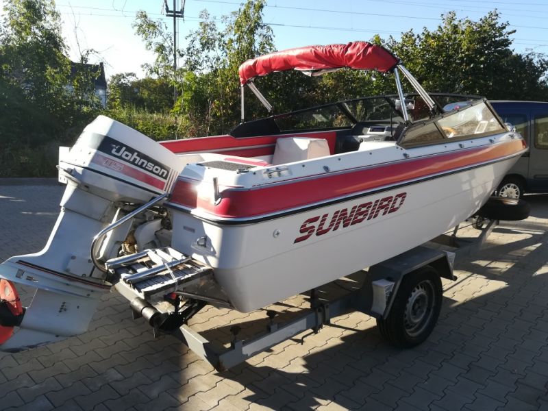 Motorboot, Gleiter, Sunbird SPL 171 mit Johnson 115 PS AB