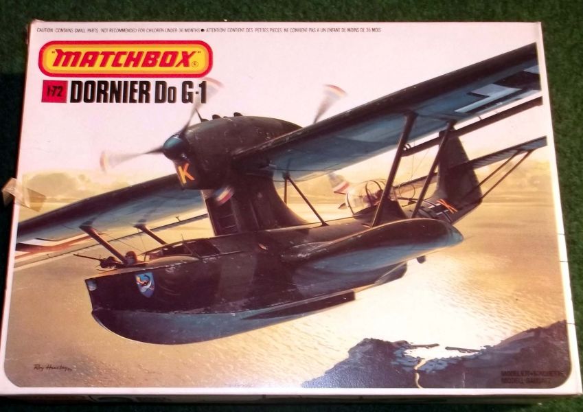 Matchbox Flugzeugbausatz Wasserflugzeug Dornier DO G 1