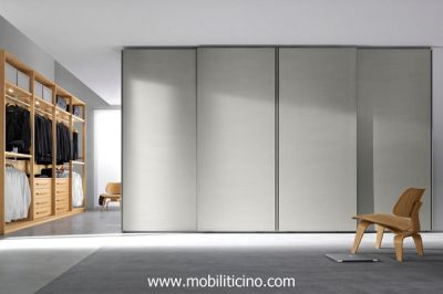 Gli ottimi armadi scorrevoli in tamburato di NAPOL - mobili Ticino