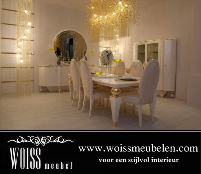Woiss möbel TOP ANGEBOT Italienisches Stil Hochglanz Wohnwände nach Maß
