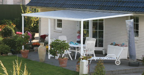 Einschalige Lichtplatten PVC Sinus Waben-struktur-platte Terassen