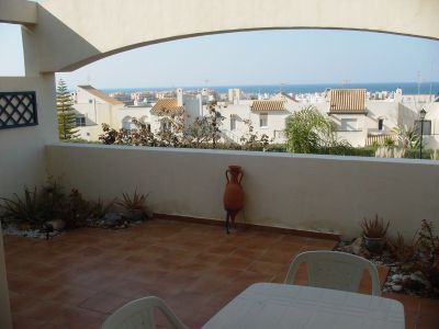 Überwintern und Golf spielen unten Spanische Sonne