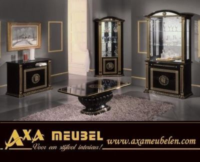 italienische hochglanz versace AXA Wohnzimmer möbel angebote