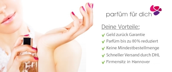 Damenparfum vom Parfüm Shop Parfüm für Dich 