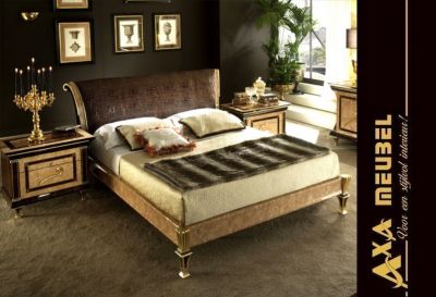 komplettes luxus Schlafzimmer hochglanz aus Italien AXA Möbel