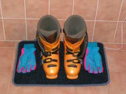 Teppich zum Schuhtrocknen