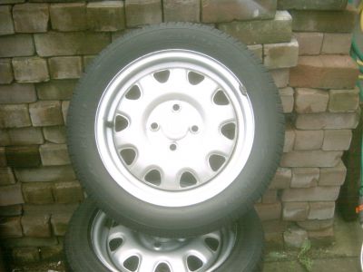 Kompletträder, Opel Agila, 