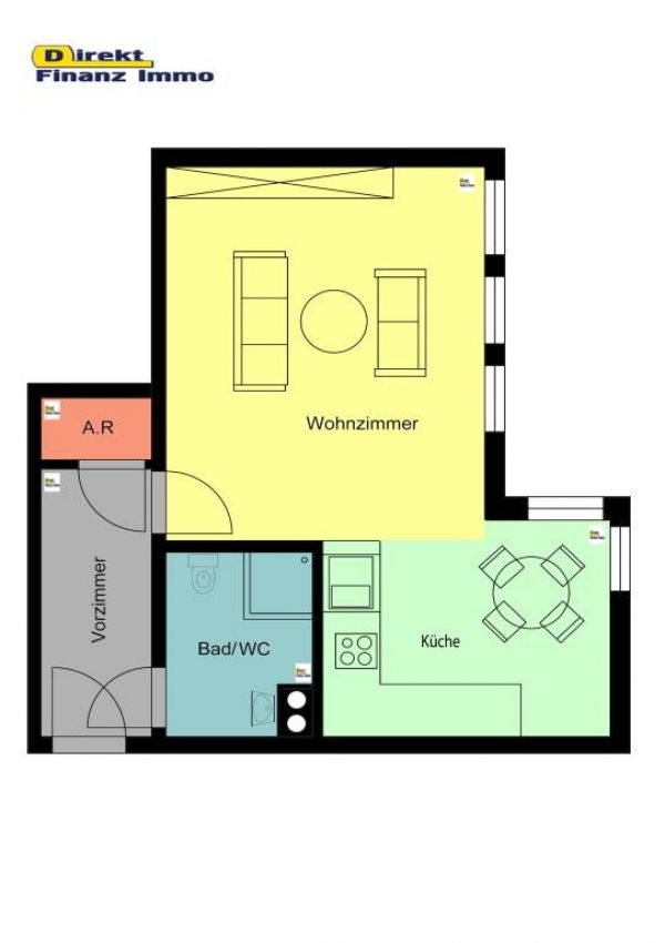 Eigentumswohnung mit Balkon im Herzen von Dornbach