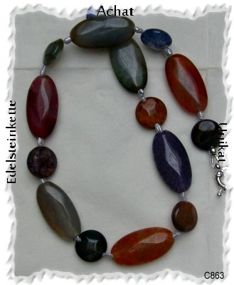 Edelsteinschmuck, betörend schöne Achatohrhänger