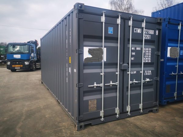 Container im Bild lagernd und sofort verfügbar. Besichtigung und Abholung möglich.