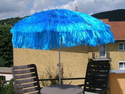 Sonnenschirm, Dekoschirme, Hawaischirme, Hawaiischirm, Bastschirm