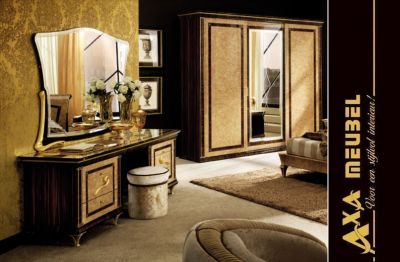 komplettes luxus Schlafzimmer hochglanz aus Italien AXA Möbel